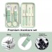 Manicure Set Nail Clipper Set Men Women Nail Clippers Toenail Fingernail Cutters Personal Care Tools Manicure Pedicure Tools with Travel Case Grooming Kit Present for Men Women Family Friends