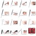 Nail Clipper Set Men Women Professional Stainless Steel Manicure Pedicure Set 16 Pcs Toe Finger Nail Clippers Kit with Portable Travel Case Personal Care Men Grooming Kit for Husband Family